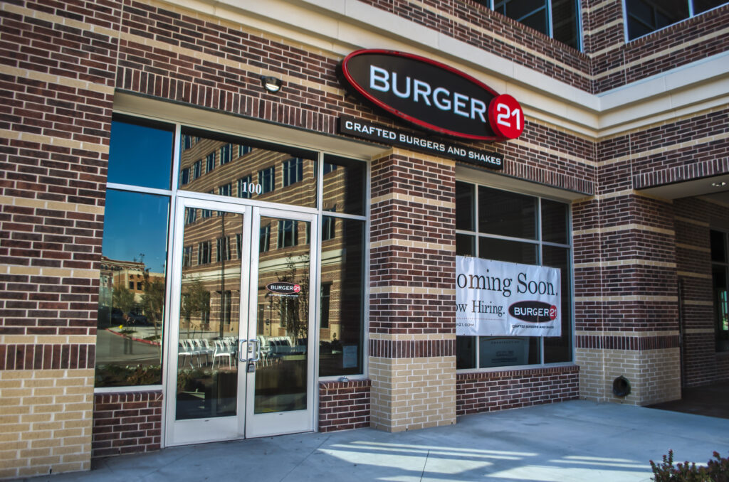 Burger 21 Franchise Opportunities Frisco, Texas