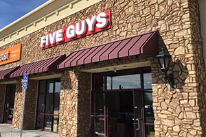 Five Guys, Riverbank